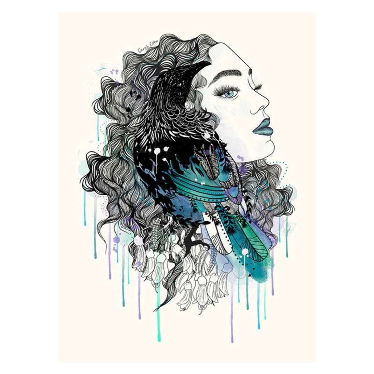 Sarah Ellen Art Print – Tui