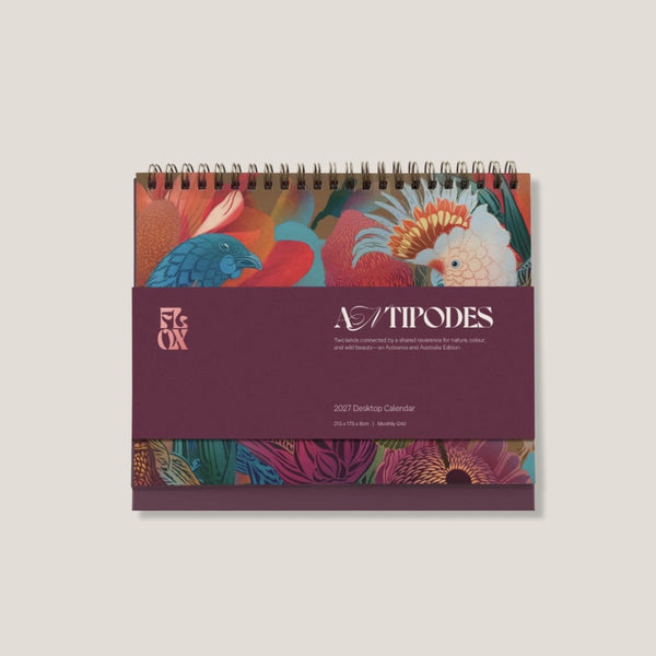 2027 FLOX Antipodes Desktop Calendar