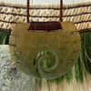 Notched Breastplate Koru Necklace