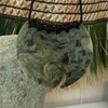 Pounamu Breastplate with Koru