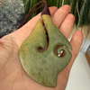 Pounamu Hook Koru Pendant