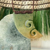 Niho Double Koru Pounamu Pendant