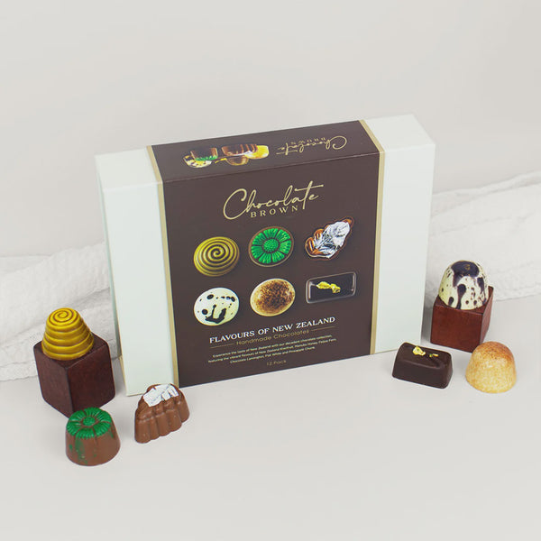 Flavours of New Zealand Chocolates - 12 Pack