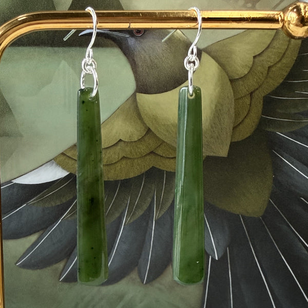 Polished Roimata drop Earrings