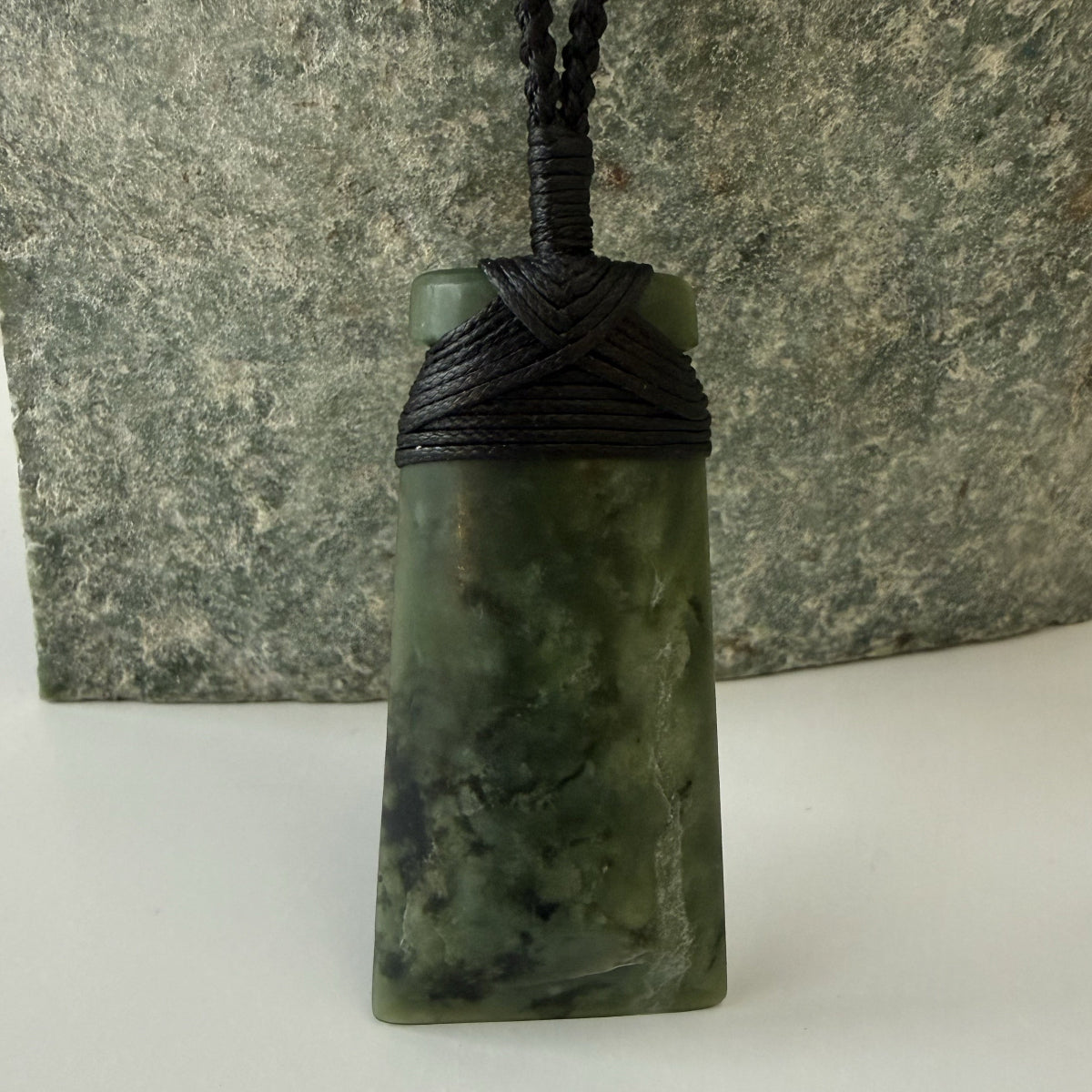 Beautiful NZ Pounamu Toki 57mm