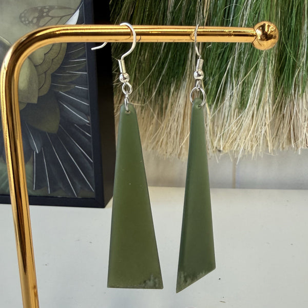 pounamu earrings