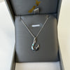 S/S & Paua or MoP 20mm Necklace Hook