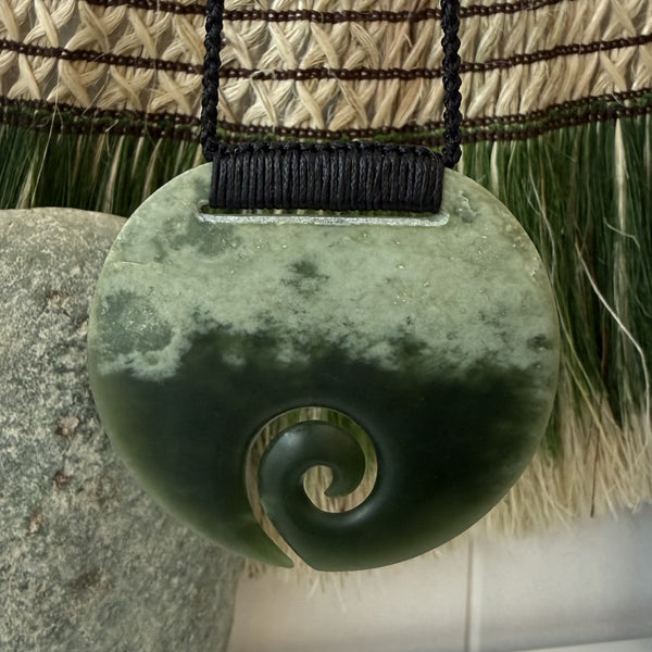 Pounamu Koru Breastplate