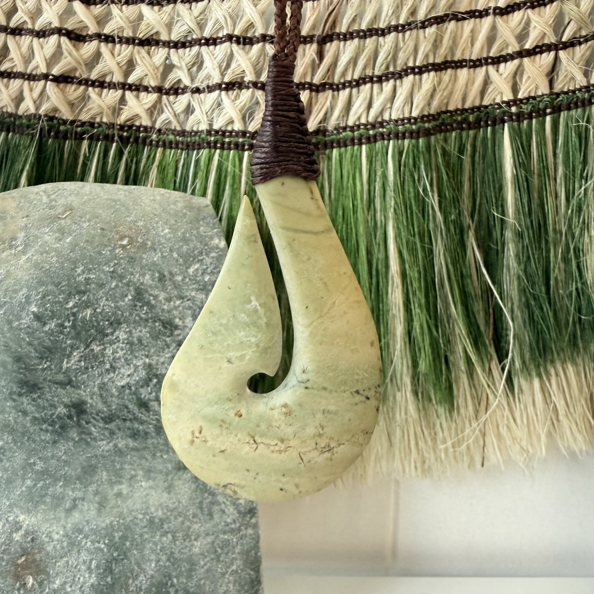 Pounamu Hook Pendant