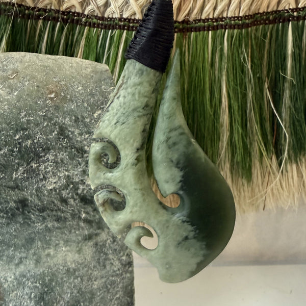Hook with Triple Koru