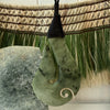 Pounamu Hook with Koru