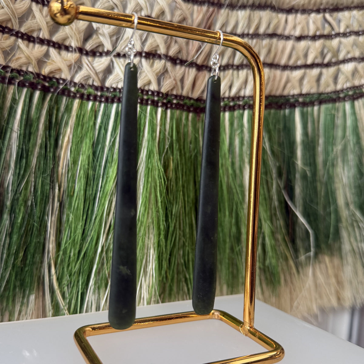 Pounamu Roimata Drop Earrings