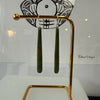 Long Drop Roimata Pounamu Earring