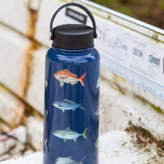 Fishing Club Drink Bottle - 1L Straw Bottle